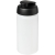 Baseline® Plus grip 500 ml Sportflasche mit Klappdeckel transparant/zwart