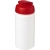 Baseline® Plus grip 500 ml Sportflasche mit Klappdeckel wit/rood