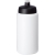 Baseline® Plus grip 500 ml Sportflasche mit Sportdeckel wit/ zwart