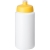 Baseline® Plus grip 500 ml Sportflasche mit Sportdeckel wit/geel