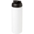 Baseline® Plus grip 750 ml Sportflasche mit Klappdeckel wit/zwart