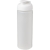 Baseline® Plus grip 750 ml Sportflasche mit Klappdeckel transparant/wit