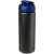 Baseline® Plus grip 750 ml Sportflasche mit Klappdeckel zwart/blauw