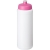 Baseline® Plus grip 750 ml Sportflasche mit Sportdeckel wit/ roze