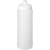 Baseline® Plus grip 750 ml Sportflasche mit Sportdeckel transparant/ wit