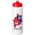 Baseline® Plus grip 750 ml Sportflasche mit Sportdeckel wit/rood
