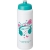 Baseline® Plus grip 750 ml Sportflasche mit Sportdeckel wit/aqua