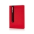 Basic Hardcover PU A5 Notizbuch mit Stylus-Stift rood