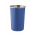 Becher recycelter Edelstahl royal blauw
