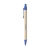 Bio Degradable Natural Pen Kugelschreiber blauw
