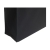Black Canvas (340 g/m²) Einkaufstasche zwart