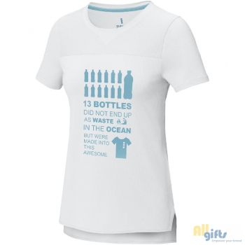 Bild des Werbegeschenks:Borax Cool Fit T-Shirt aus recyceltem  GRS Material für Damen