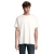 BOXY OVERSIZE T-SHIRT HEREN gebroken wit