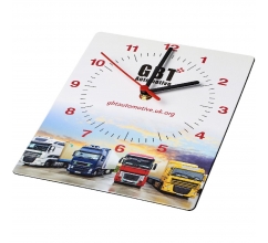 Brite-Clock® rechteckige Wanduhr bedrucken