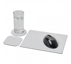 Brite-Mat® Mauspad- und Untersetzer-Set 1 bedrucken