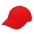 Brushed promo cap rood
