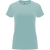 Capri damesshirt met korte mouwen Washed Blue