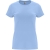 Capri damesshirt met korte mouwen hemelsblauw