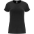 Capri damesshirt met korte mouwen zwart