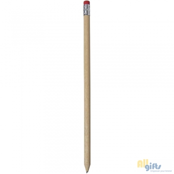 Bild des Werbegeschenks:Cay hölzerner Bleistift mit Radierer