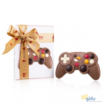 Bild des Werbegeschenks:Chocolade Gamepad voor Kerstmis Chocolade figuurtje
