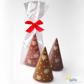 Bild des Werbegeschenks:Chocolade kerstboom in zakje