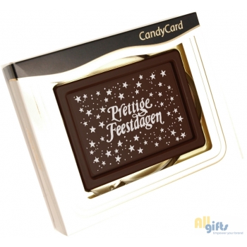 Bild des Werbegeschenks:Chocolade kerstkaart Standaard