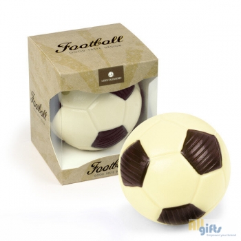 Bild des Werbegeschenks:Chocolade voetbal Chocolade figuurtje