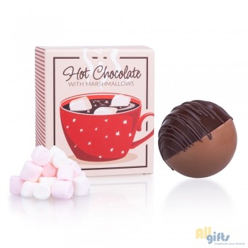Bild des Werbegeschenks:Chocoladebal met marshmallows Warme chocolademelk