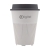 Circular&Co Returnable Cup Lid 340 ml Kaffeebecher wit/donkergrijs