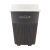 Circular&Co Returnable Cup Lid 340 ml Kaffeebecher donkergrijs/wit