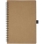 Cobble A5 Notizbuch mit Spiralbindung aus recyceltem Karton mit Steinpapier naturel