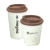 Coffee Mug Premium Paper 350 ml Kaffeetasse bruin