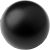 Cool runder Antistressball zwart