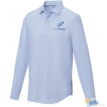 Bild des Werbegeschenks:Cuprite Langarm Shirt aus GOTS-zertifizierter Bio-Baumwolle für Herren