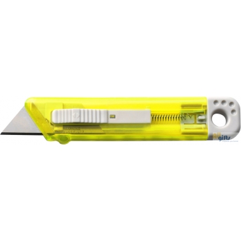Bild des Werbegeschenks:Cutter-Messer mit Federkernautomatik aus Kunststoff Griffin