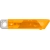 Cutter-Messer mit Federkernautomatik aus Kunststoff Griffin oranje