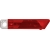 Cutter-Messer mit Federkernautomatik aus Kunststoff Griffin rood