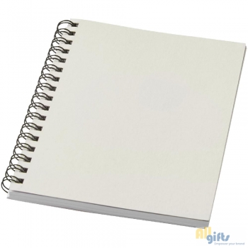 Bild des Werbegeschenks:Desk-Mate® A6 kleuren spiraal notitieboek