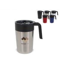 Doppelwandiger Kaffeebecher 400ml bedrucken