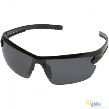 Bild des Werbegeschenks:Eiger polarisierte Sport-Sonnenbrille mit Etui aus recyceltem PET