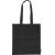 Einkaufstasche aus recycelter Baumwolle (120 g/m²) Elara zwart