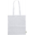 Einkaufstasche aus recycelter Baumwolle (120 g/m²) Elara wit