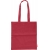 Einkaufstasche aus recycelter Baumwolle (120 g/m²) Elara rood