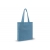 Einkaufstasche aus recycelter Baumwolle 38x42x10cm blauw