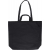 Einkaufstasche aus recycelter Baumwolle Bennett zwart