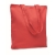 Einkaufstasche Canvas 270 g/m² rood