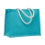 Einkaufstasche Jute turquoise