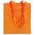 Einkaufstasche Non Woven oranje