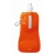 Faltbare Wasserflasche transparant oranje
